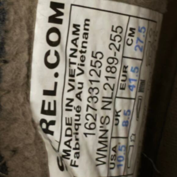 SOREL meadow side zip ankle boots waterproof suede womens winter shoes 10 1/2 - Picture 8 of 8